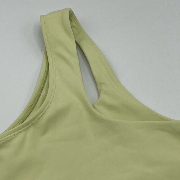 P.E Nation Backcheck Sports Bra Sz M Yellow Light Lime - Picture 5 of 11